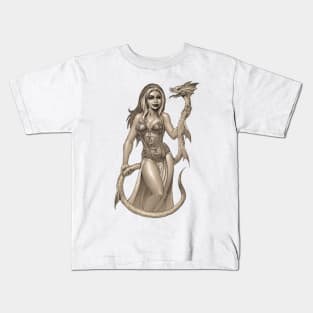 Sorceress and Dragon Kids T-Shirt